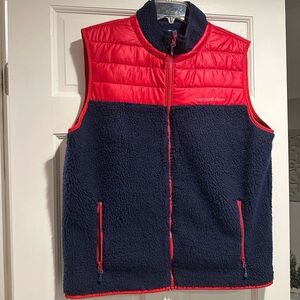 MENS vineyard vines Sherpa vest